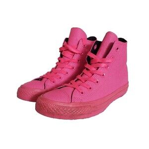 Hyper Pink Converse x OPI Chuck Taylor All Star High Top Shoes Women's Size 6